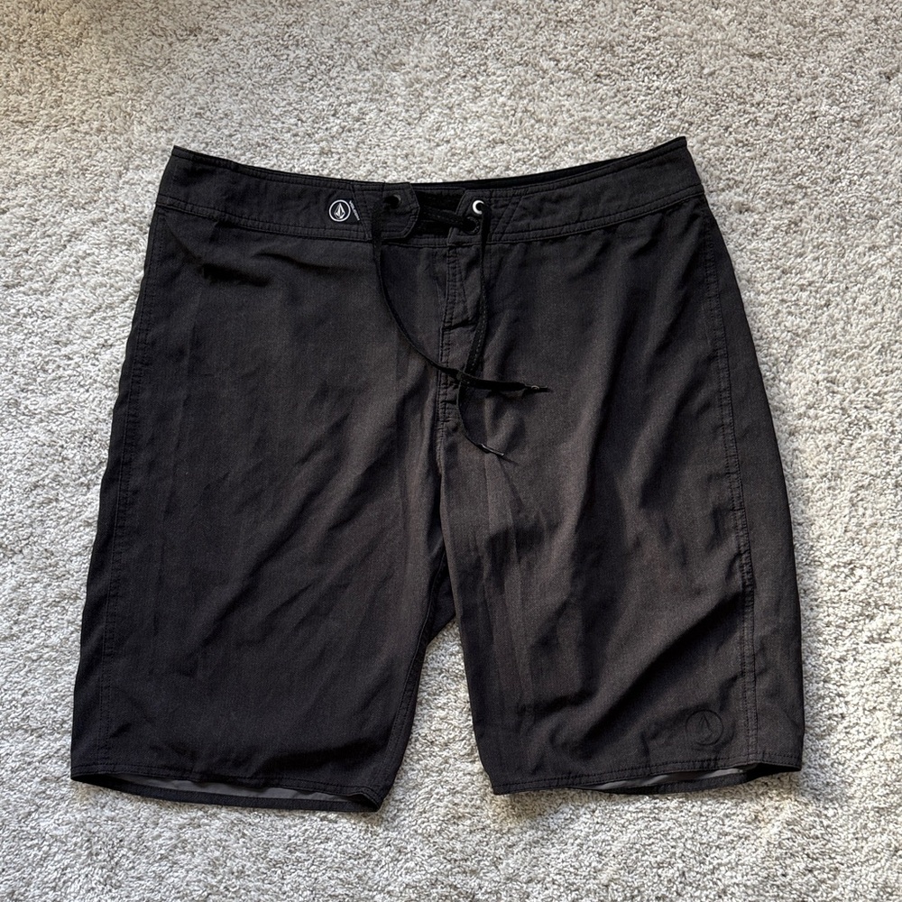 Volcom Charcoal Gray Men’s Board Shorts